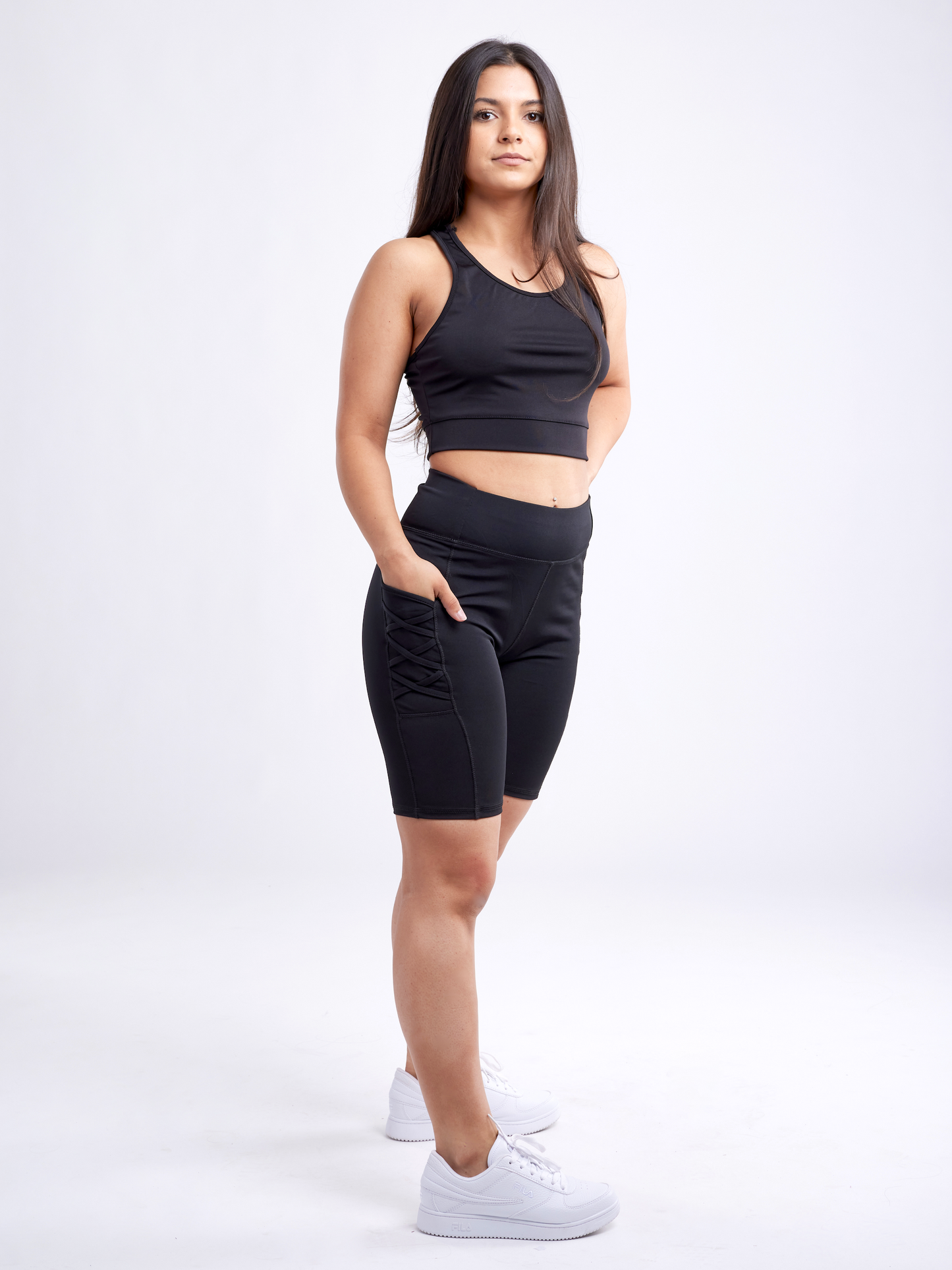 Jupitergear Racerback Lightweight Training Crop Tank Top