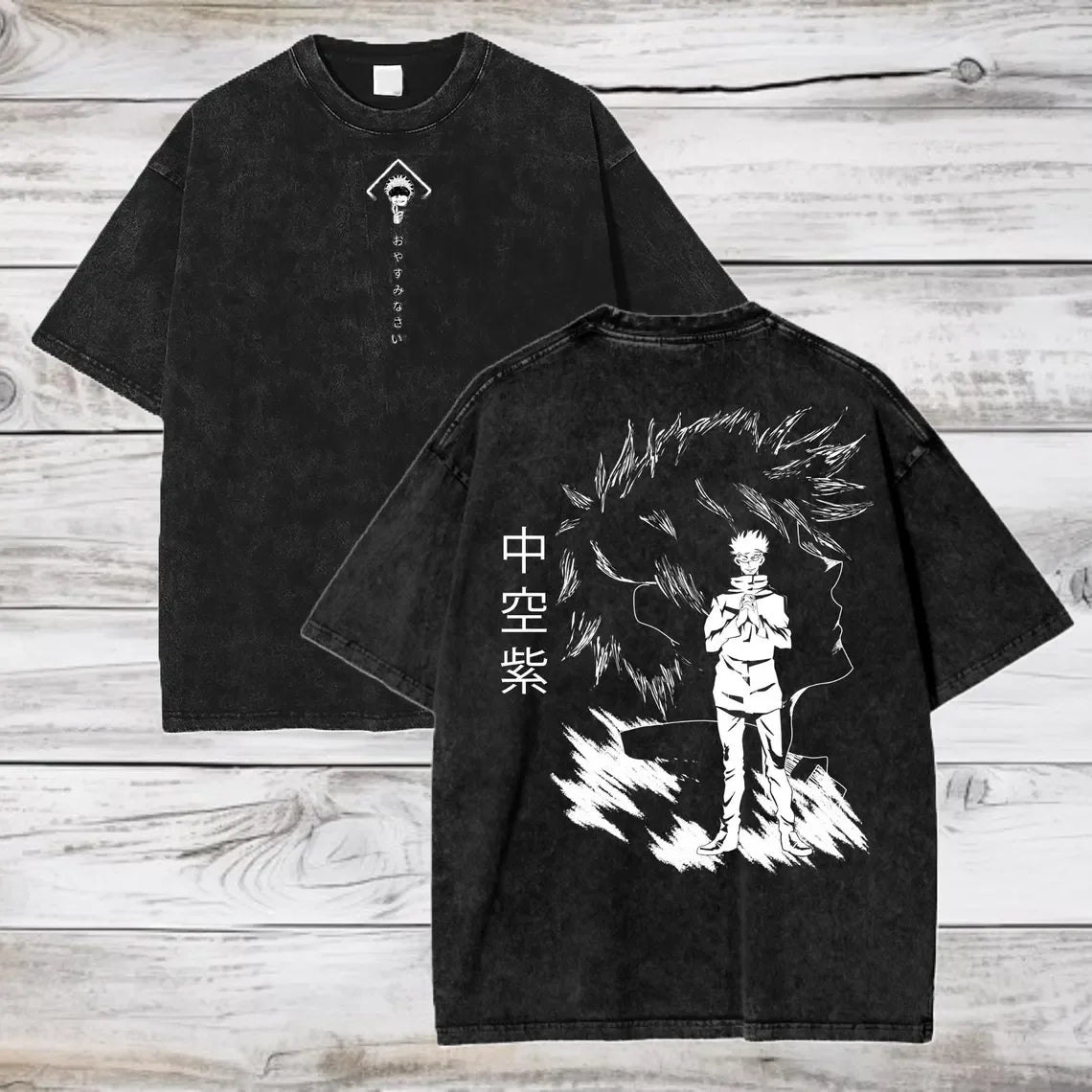 Gojo Satoru Jujutsu Kaisen Oversized Cotton T-Shirt – Short Sleeve