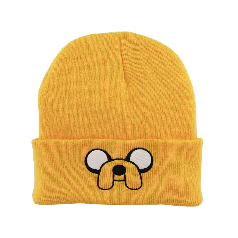 Adventure Time Jack" Embroidered Knit Hat – Warm & Cozy