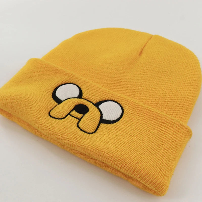 Adventure Time Jack" Embroidered Knit Hat – Warm & Cozy