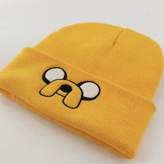 Adventure Time Jack" Embroidered Knit Hat – Warm & Cozy