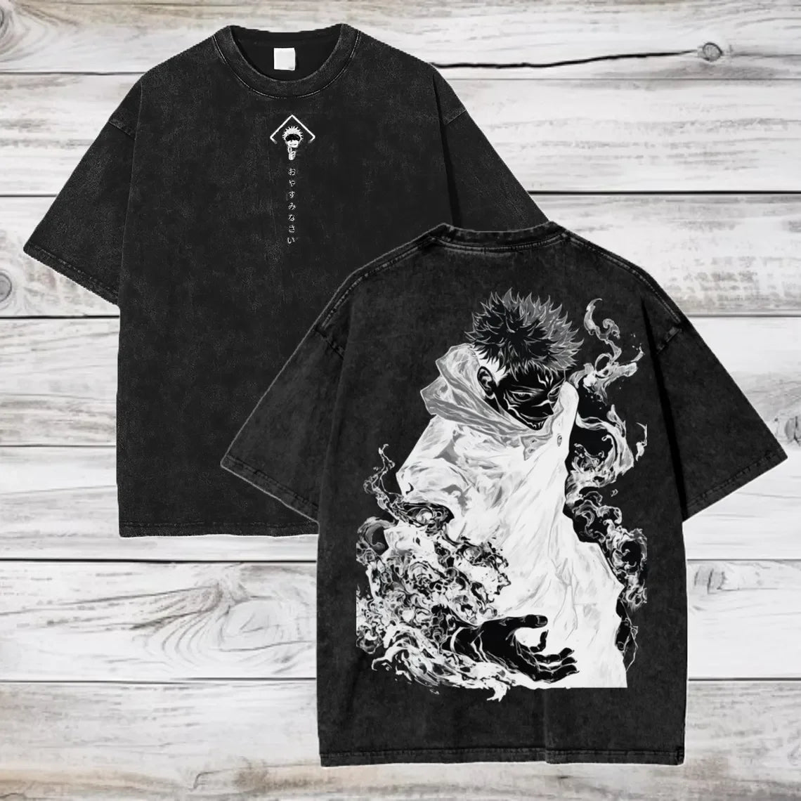 Gojo Satoru Jujutsu Kaisen Oversized Cotton T-Shirt – Short Sleeve