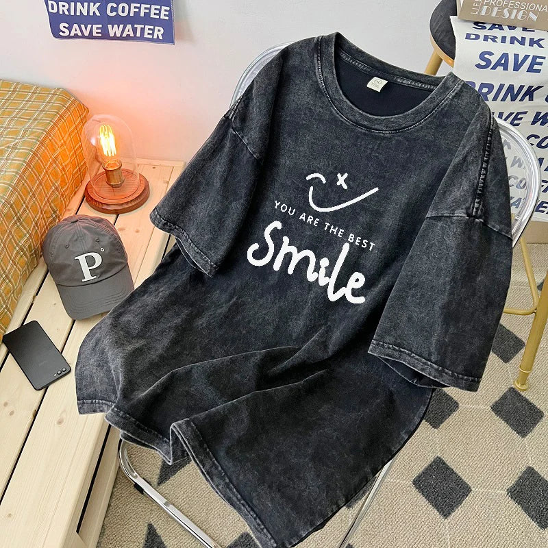 Vintage American style cotton t-shirt.