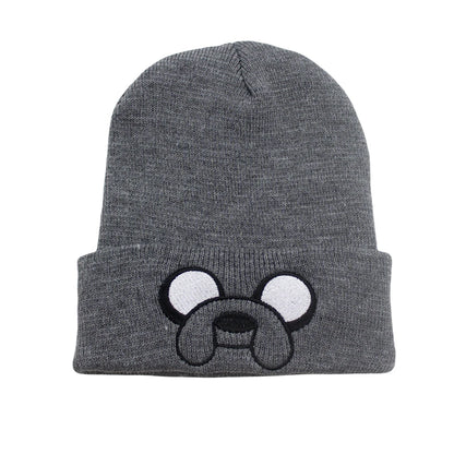 Adventure Time Jack" Embroidered Knit Hat – Warm & Cozy