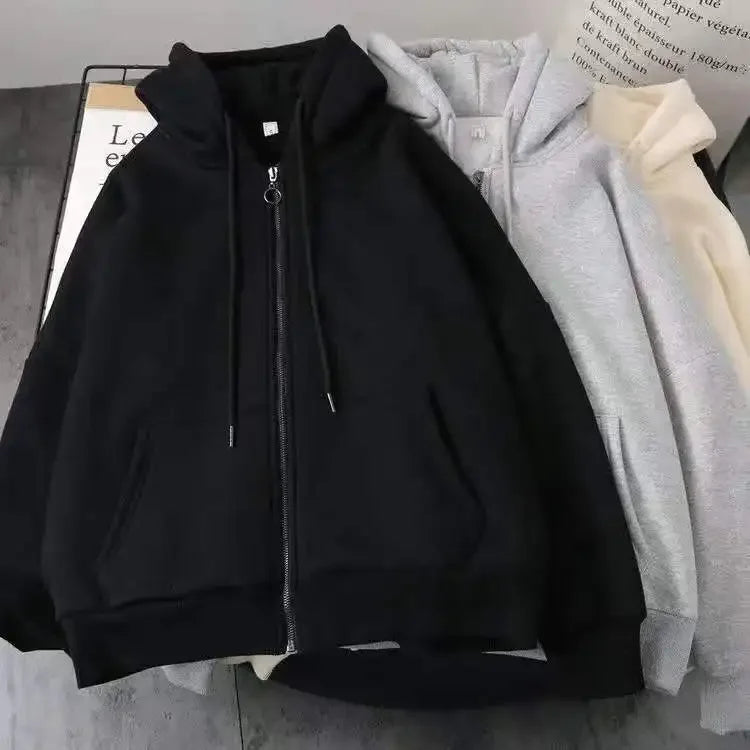 American Style Women's Quilted Fleece Zip-Up Hoodie
