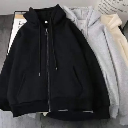 American Style Women's Quilted Fleece Zip-Up Hoodie