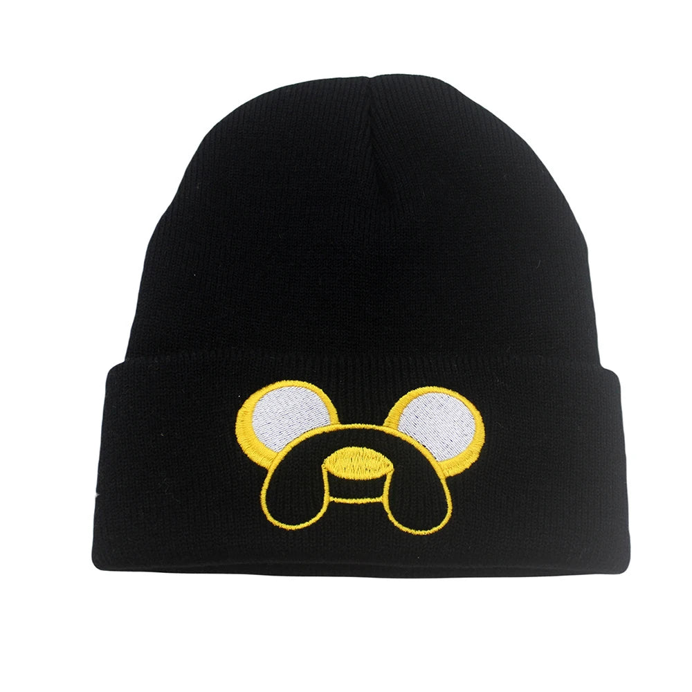 Adventure Time Jack" Embroidered Knit Hat – Warm & Cozy