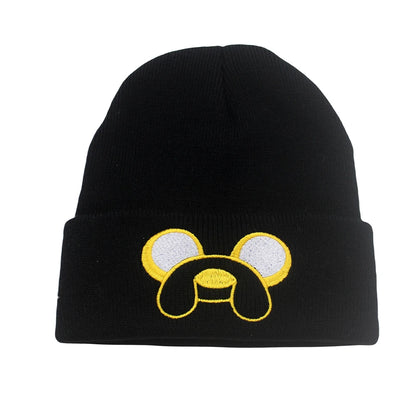 Adventure Time Jack" Embroidered Knit Hat – Warm & Cozy