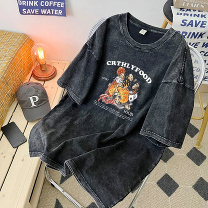 Vintage American style cotton t-shirt.