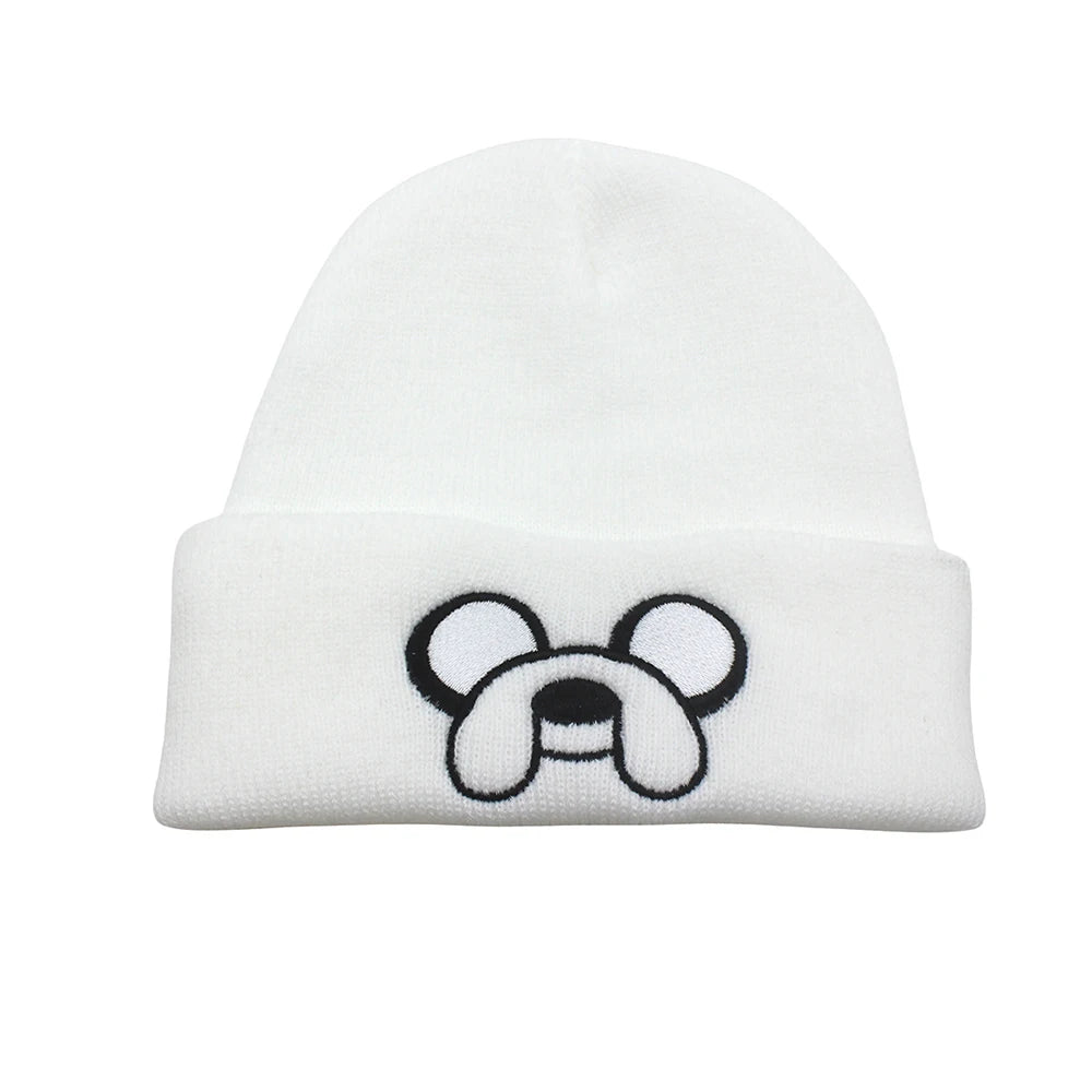 Adventure Time Jack" Embroidered Knit Hat – Warm & Cozy