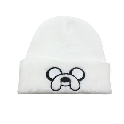 Adventure Time Jack" Embroidered Knit Hat – Warm & Cozy