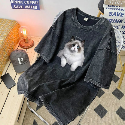Vintage American style cotton t-shirt.