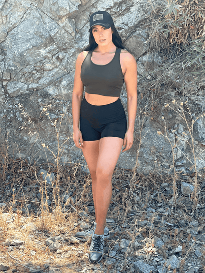 Jupitergear Racerback Lightweight Training Crop Tank Top